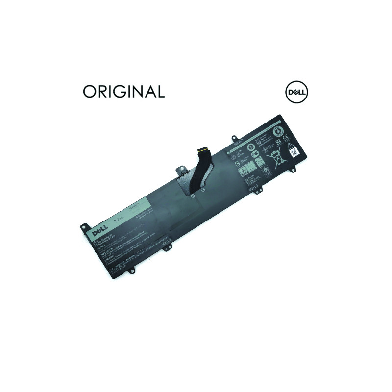 Nešiojamo kompiuterio baterija DELL 0JV6J, 4200 mAh, Original