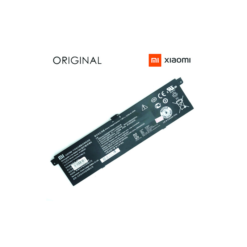 Nešiojamo kompiuterio baterija XIAOMI R13B02W, R13B01W, 5230mAh, Original