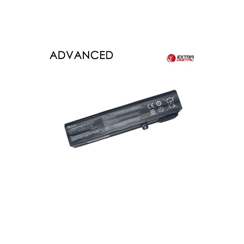 Nešiojamo kompiuterio baterija MSI BTY-M6H, 5200mAh, Extra Digital Advanced