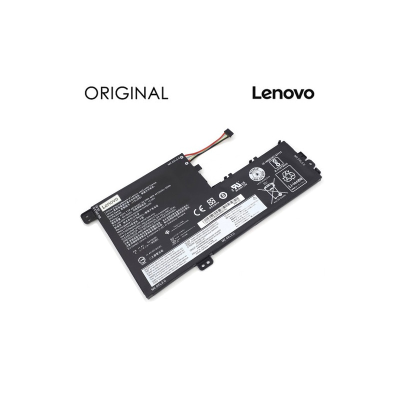 Nešiojamo kompiuterio baterija, Lenovo L15L3PB1, 4510mAh, Original