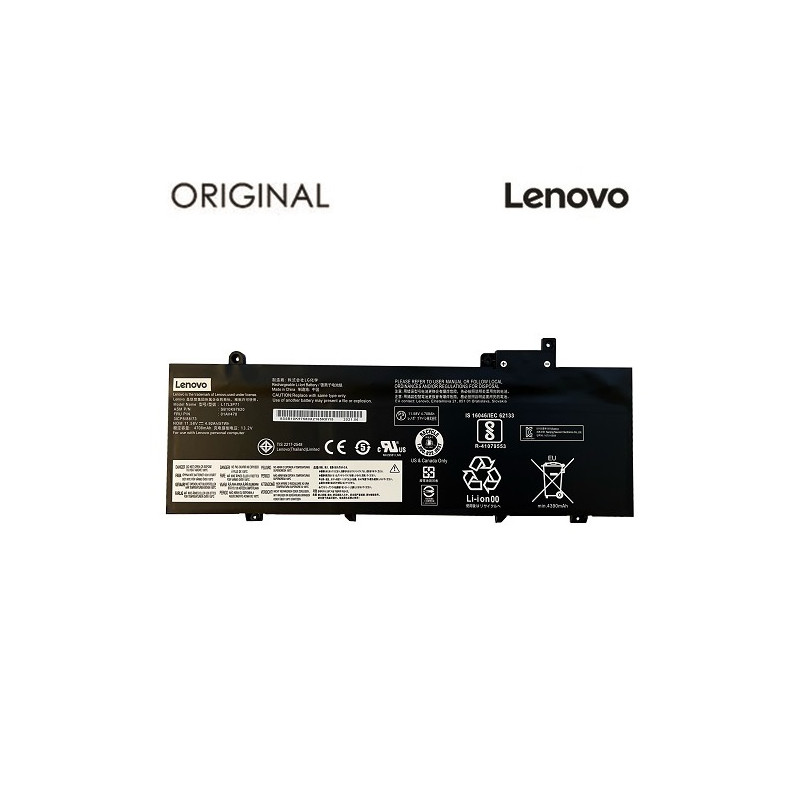 Nešiojamo kompiuterio baterija LENOVO L17L3P71, 4920mAh, Original