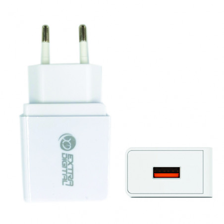 Kroviklis USB: 220V, 18W, QC3.0