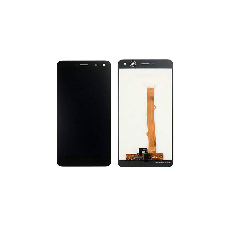 Ekranas LCD Huawei Y6 2017 (Nova Young) / Y5 2017 (Y5 III) (juodas) restauruotas
