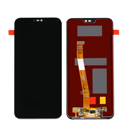Ekranas LCD Huawei P20 Lite (juodas) restauruotas