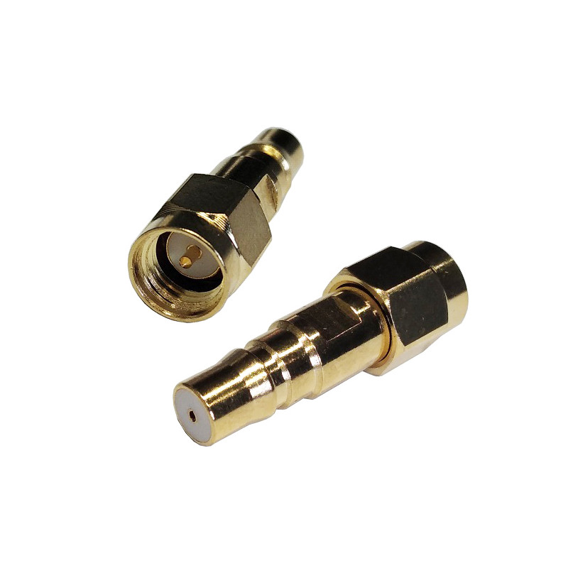 Perėjimas SMA-male į QMA-female