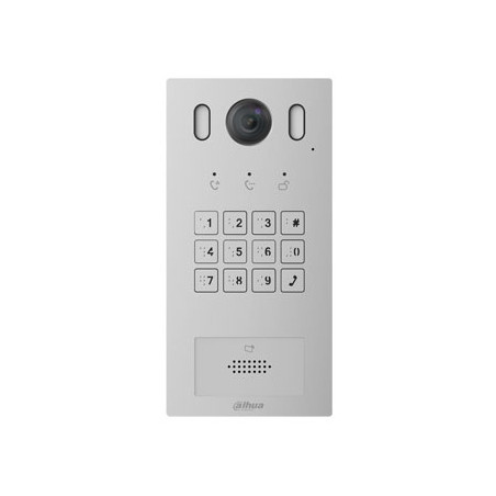 IP domofono kamera, 1 abonento, 2MP 1/2.9 colio 140 , integruotas kortelių skaitytuvas,IP55, IK08