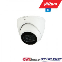 IP kamera kupol. 8MP STARLIGHT AI, IR pašvietimas iki 30m, 1/2.8 3.6mm 85 , SMD, IVS, IP67, H.265,