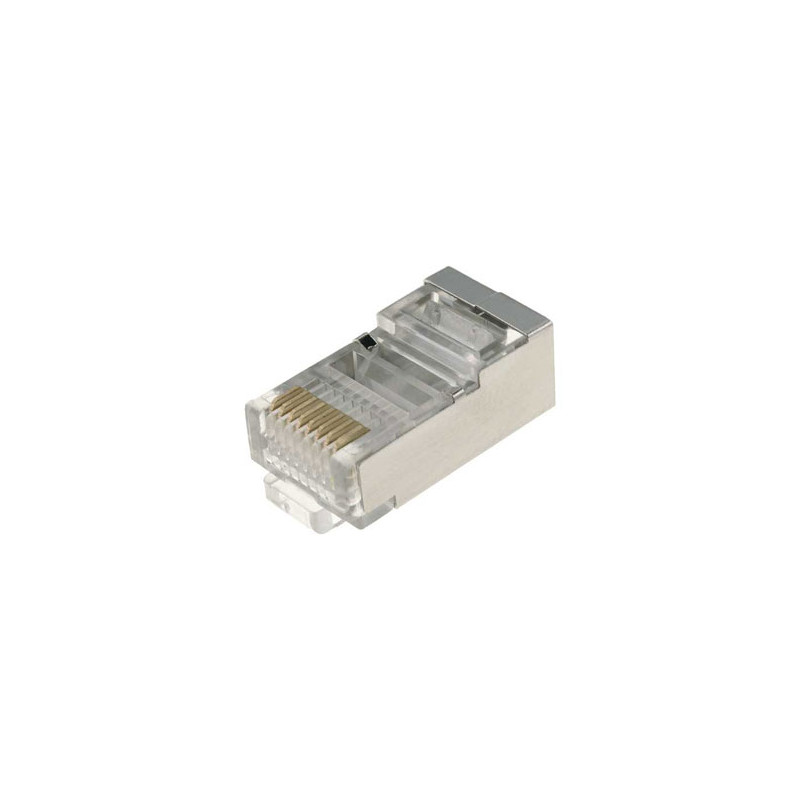 RJ45 jungtis ekranuota 100 vnt