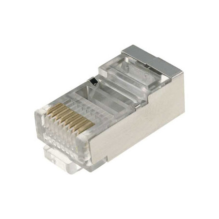 RJ45 jungtis ekranuota 100 vnt