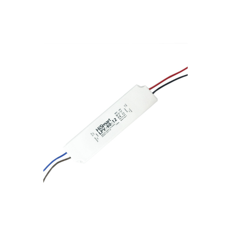 Maitinimo šaltinis 12V, 5A, 60W, IP67