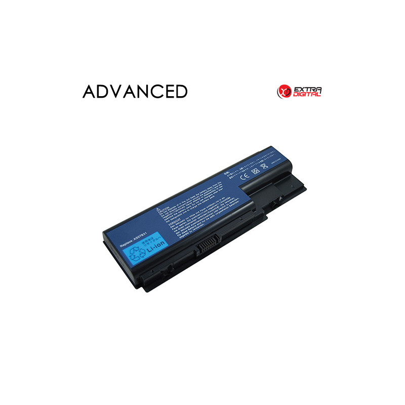 Nešiojamo kompiuterio baterija ACER AS07B31, 5200 mAh, Extra Digital Advanced