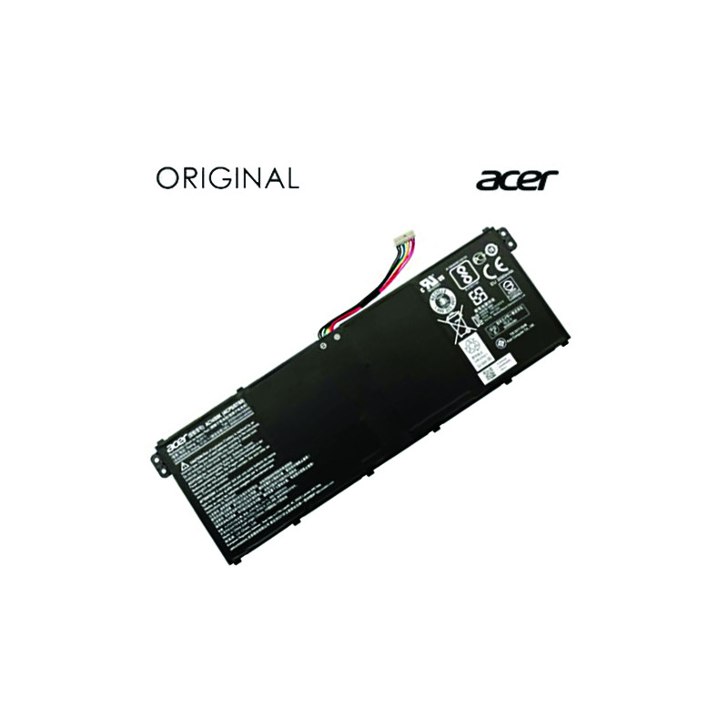 Nešiojamo kompiuterio baterija ACER AC14B8K, 3220 mAh, Original
