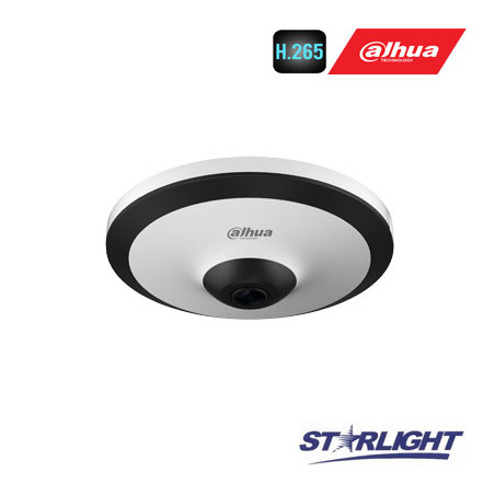 Fish-Eye IP kamera EW5541-AS. STARLIGHT 5MP 25fps. 360 , IR iki 10m., IVS, WDR