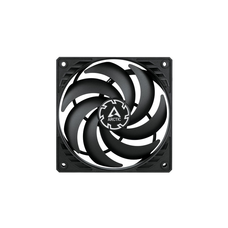 ARCTIC P12 SLIM PWM PST korpuso ventiliatorius, 4-pin, 120mm, siauras, juodas