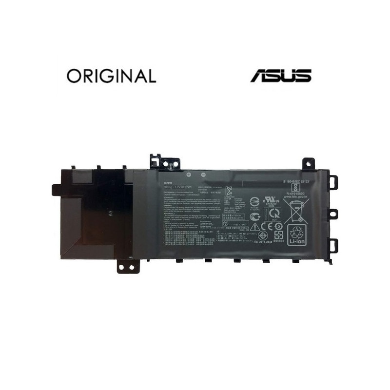 Nešiojamo kompiuterio baterija ASUS C21N1818-1, 4730mAh, Original