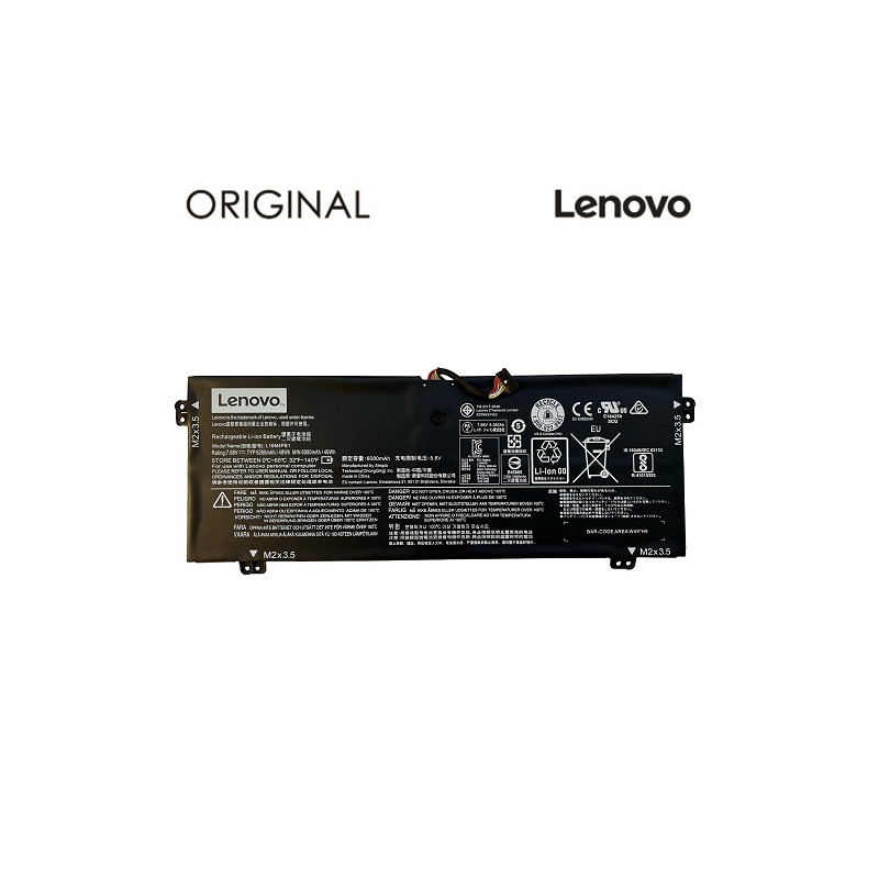 Nešiojamo kompiuterio baterija LENOVO L16M4PB1, 6080mAh, Original