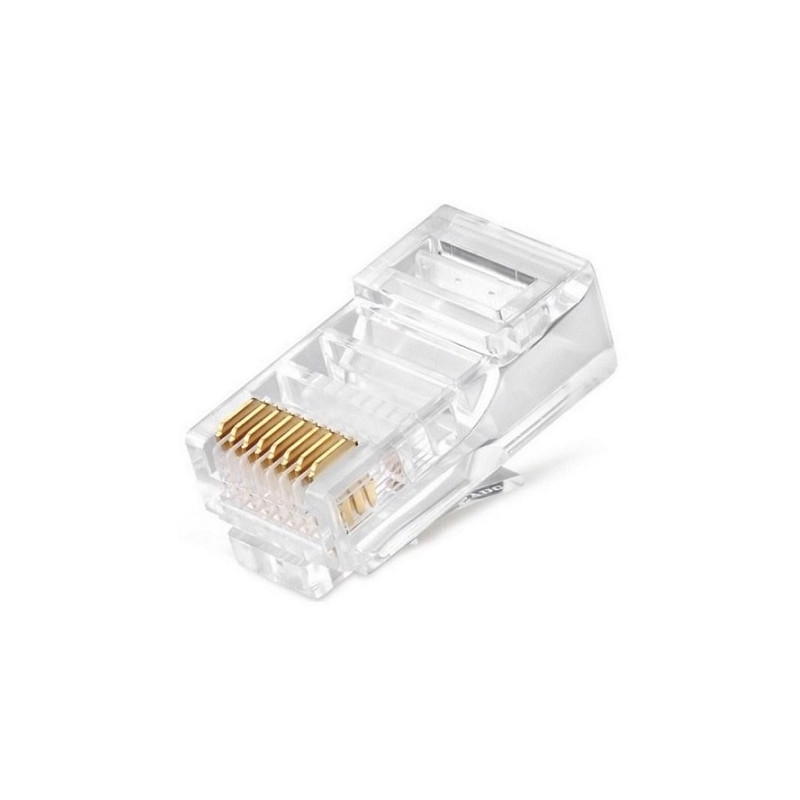 RJ45 jungtis UTP CAT6, 100 vnt.