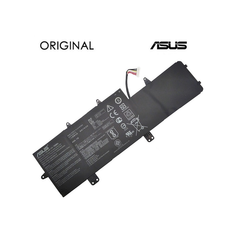 Nešiojamo kompiuterio baterija ASUS C41N1804, 4550mAh, Original