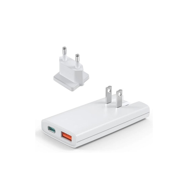 Kelioninis kroviklis CHOETECH GaN USB-C, USB-A: 67W, PD