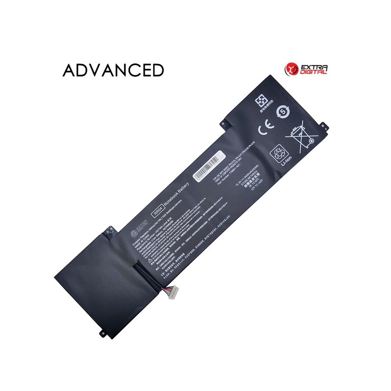 Nešiojamo kompiuterio baterija HP RR04, 3400mAh, Extra Digital Advanced