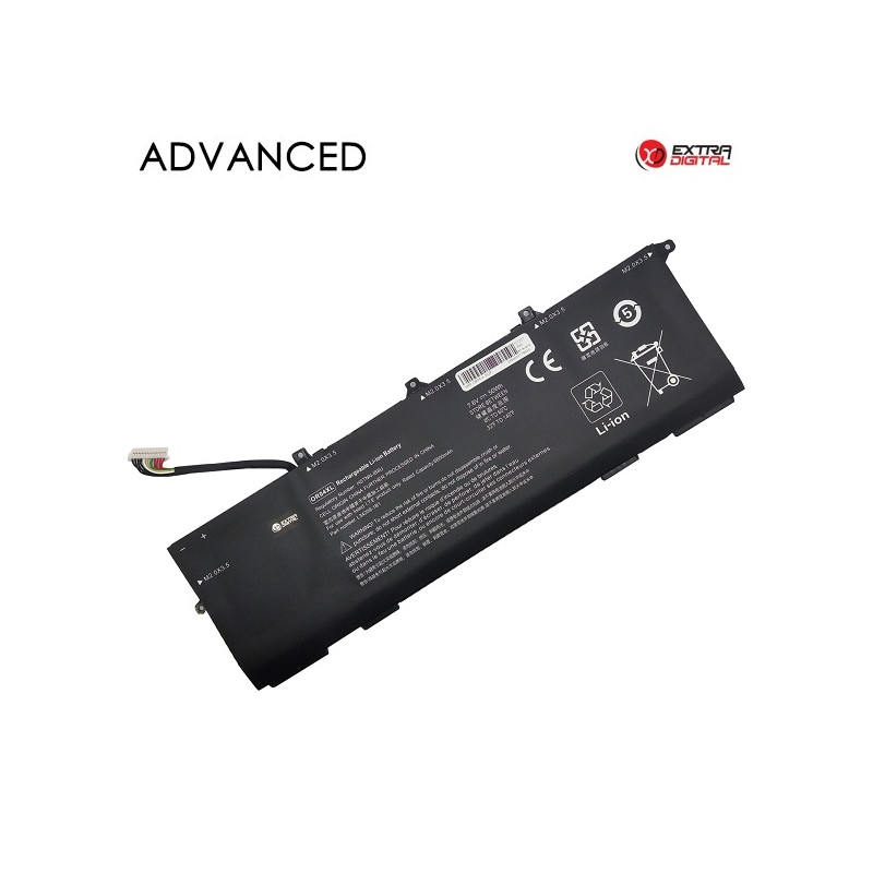 Nešiojamo kompiuterio baterija HP OR04XL, 6600mAh, Extra Digital Advanced