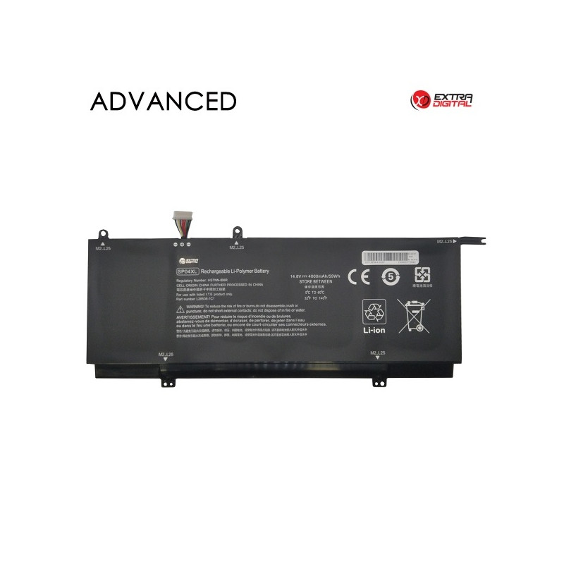Nešiojamo kompiuterio baterija HP SP04XL, 4000mAh, Extra Digital Advanced