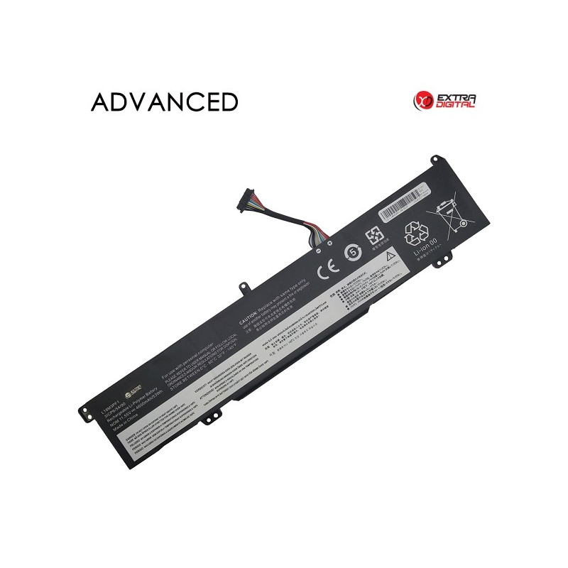 Nešiojamo kompiuterio baterija LENOVO L18M3PF1, 4600mAh, Extra Digital Advanced