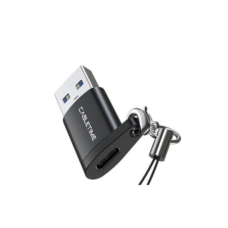 OTG adapteris USB 3.0 Type-A (M) - USB Type-C (F)