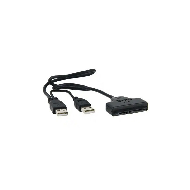 USB 2.0 Type-A - SATA 7+15Pin adapteris
