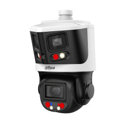 IP valdoma dviguba kamera AI 4MP+8MP STARLIGHT, 10x, IR 30/70m, IP66, WDR, H.265, SMD4