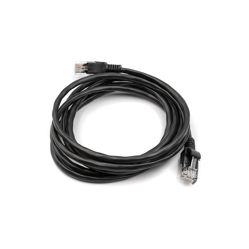 Kabelis Cat5E UTP, 2m, juodas