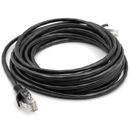 Kabelis Cat5E UTP, 5m, juodas