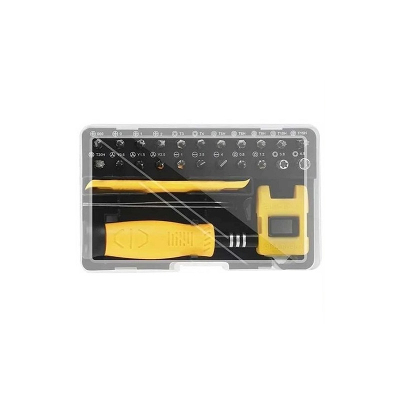 Magnetinių precizinių atsuktuvų rinkinys, 31vnt.