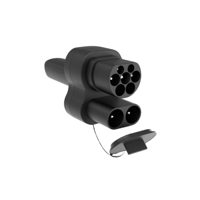 Elektromobilio adapteris CCS2 - NACS (Tesla DC/AC)