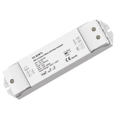 V2-S(WT) valdiklis12-36V, 1x10A, Tuya, Wi-Fi