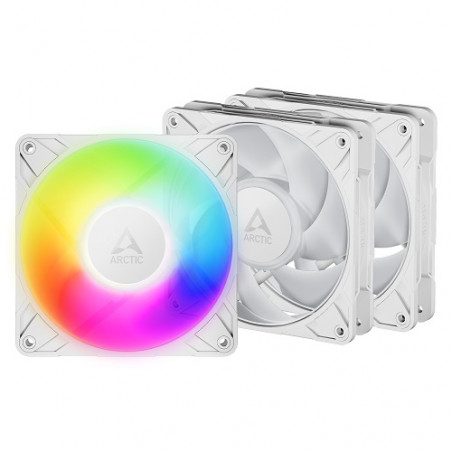 ARCTIC P12 PRO PWM PST A-RGB korpuso ventiliatoriai, 4-pin, 120mm, 3vnt.