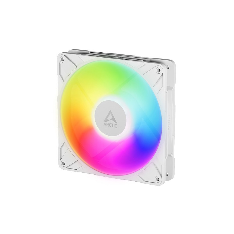 ARCTIC P14 PRO PWM PST A-RGB korpuso ventiliatorius, 4-pin, 140mm, baltas