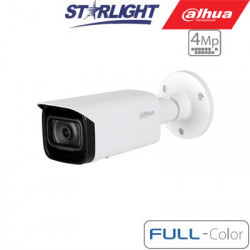 IP kam.cilindr. 4MP FULL-COLOR STARLIGHT AI,1/1.8 3.6mm.93 F1.0, 25fps, WDR, IVS, IP67, ePoE