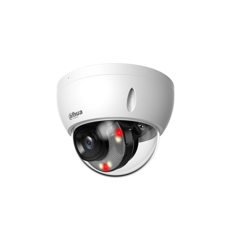 IP kam.kupol. 6MP 1/2.7 CMOS, 2.8mm.112 F1.6, 20-25fps, IR+LED 30m., WDR, IVS, IP67, IK10,MIC