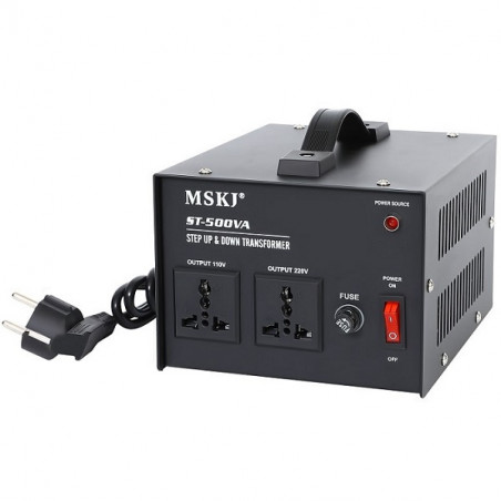 Įtampos transformatorius 110VAC-220VAC/ 220VAC-110VAC, 500VA