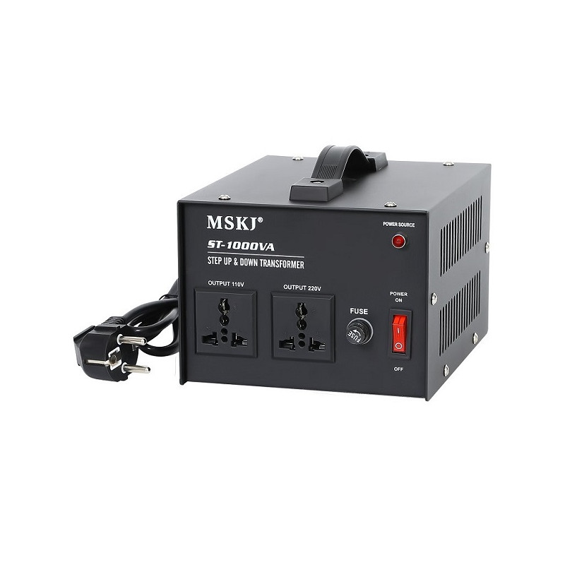 Įtampos transformatorius 110VAC-220VAC/ 220VAC-110VAC, 1000VA