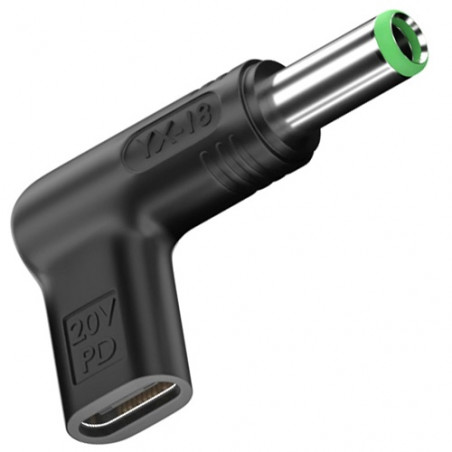 USB Type-C į DC 6.3x3.0 mm adapteris