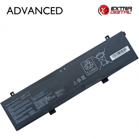 Nešiojamo kompiuterio baterija ASUS C41N2101, 4770mAh, 76Wh, Extra Digital Advanced
