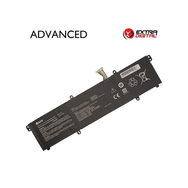 Nešiojamo kompiuterio baterija ASUS B31N1911, 3600mAh, Extra Digital Advanced