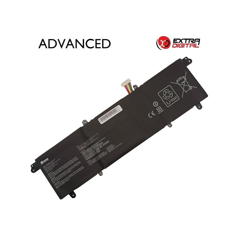 Nešiojamo kompiuterio baterija ASUS C31N1821, 4210mAh, Extra Digital Advanced