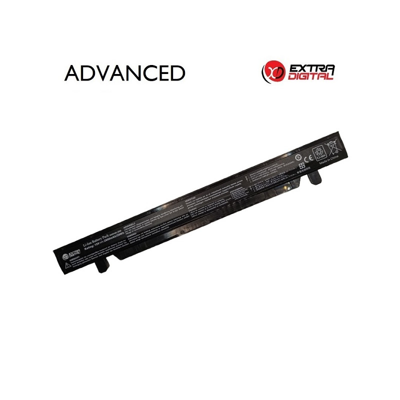 Nešiojamo kompiuterio baterija ASUS A41N1424, 2600mAh, Extra Digital Advanced