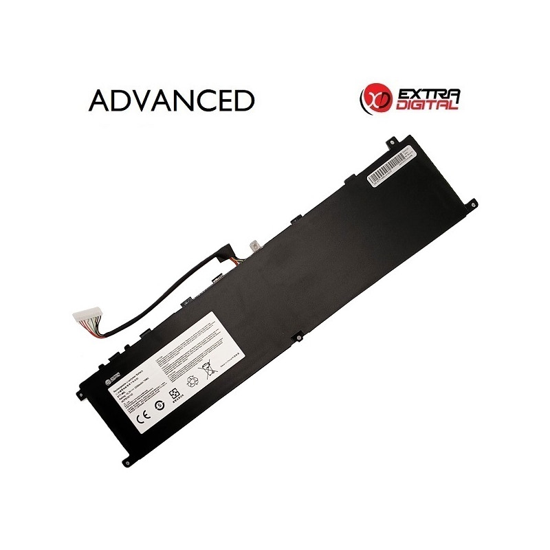 Nešiojamo kompiuterio baterija MSI BTY-M6L, 5200mAh, Extra Digital Advanced