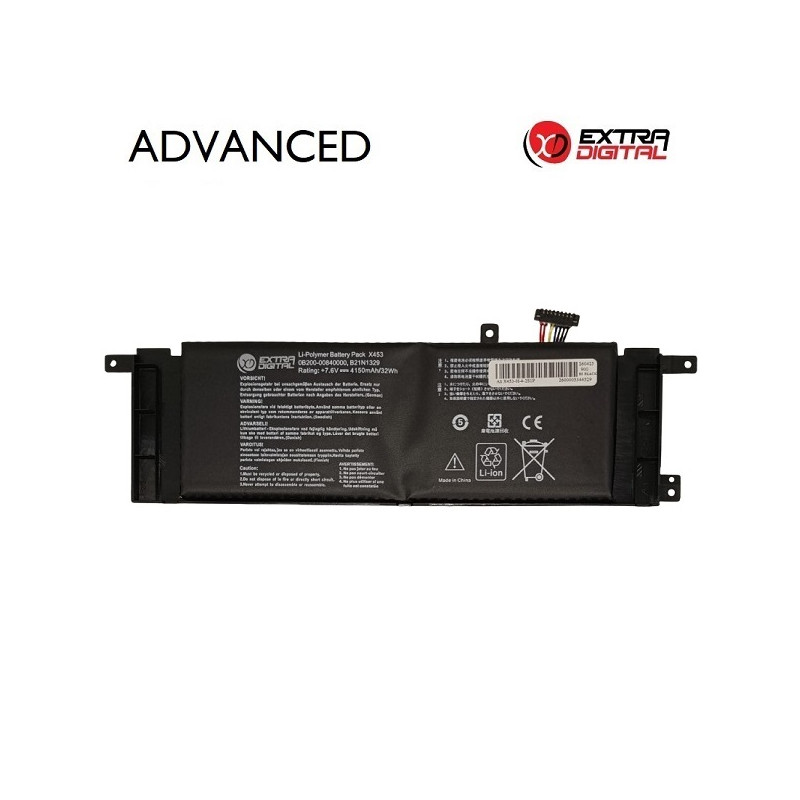 Nešiojamo kompiuterio baterija ASUS B21N1329, 4150mAh, Extra Digital Advanced
