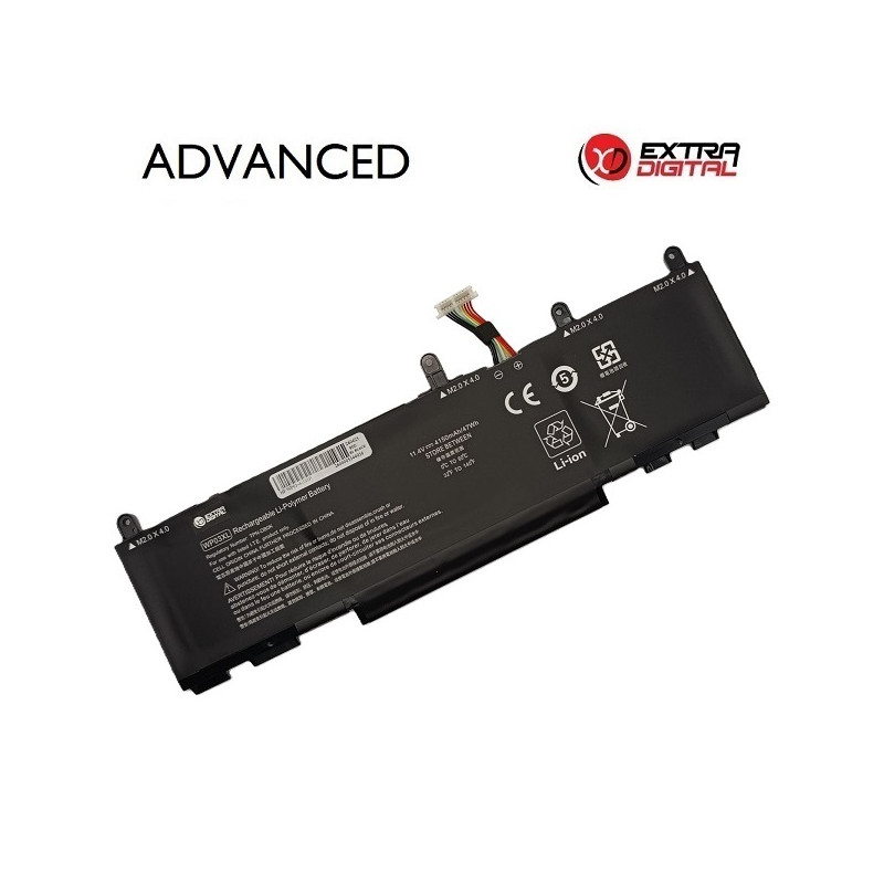 Nešiojamo kompiuterio baterija HP WP03XL, 4150mAh, Extra Digital Advanced