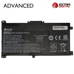 Nešiojamo kompiuterio baterija HP BK03XL, 3400mAh, Extra Digital Advanced